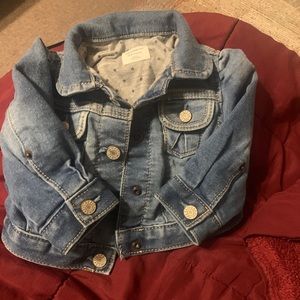 Baby Gap lined Jean jacket